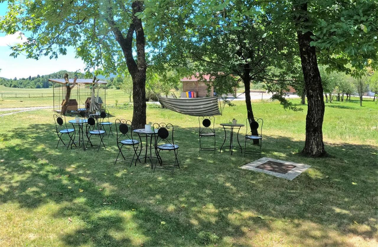 Guesthouse Idila Pod Nanosom Senozece Exterior foto